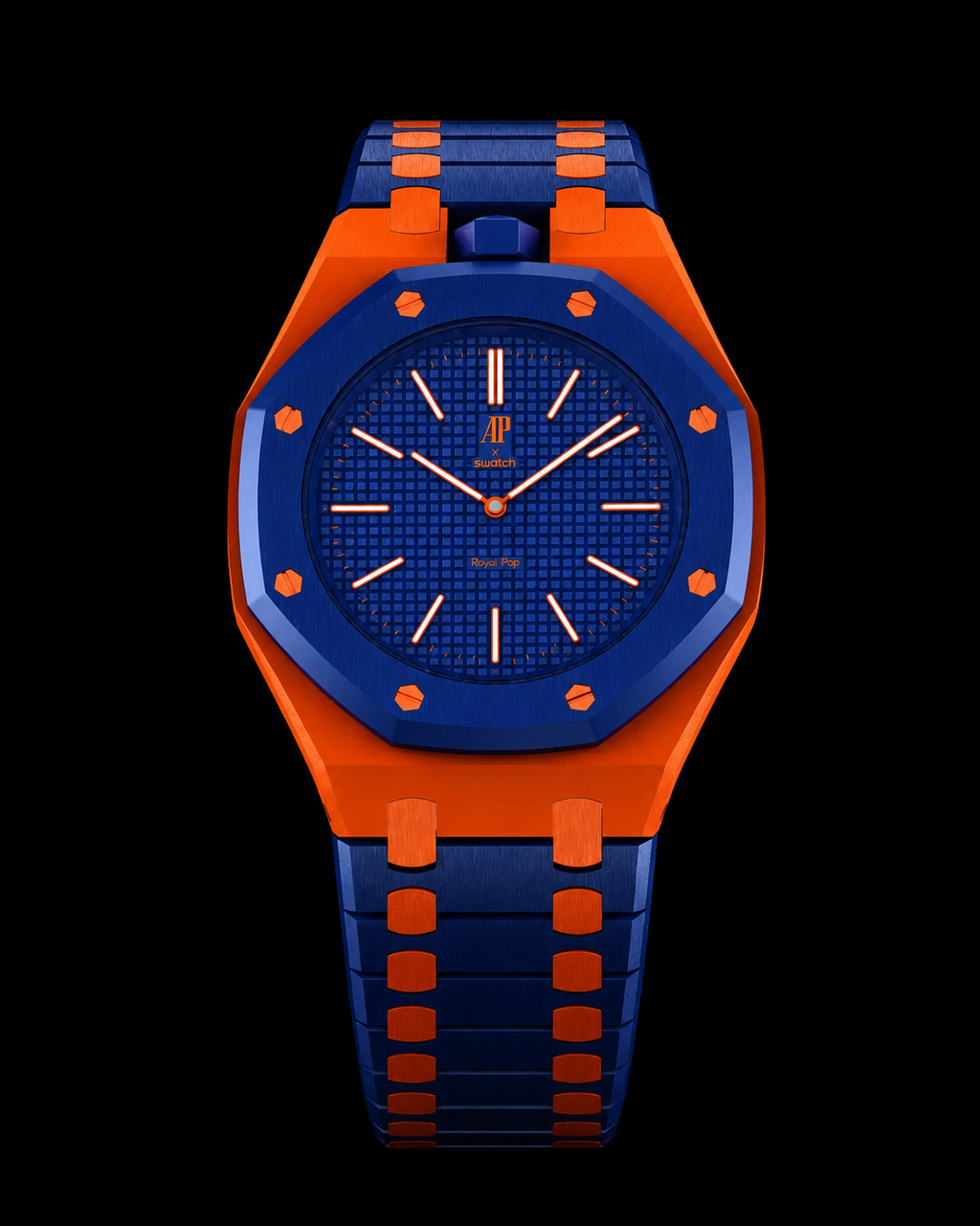 Dark Blue Two Tone I