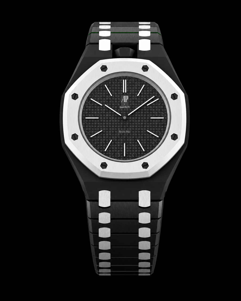 White Two Tone Dark