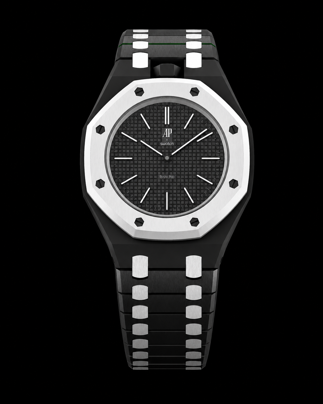 White Two Tone Dark