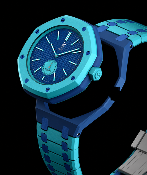 Blue Two Tone