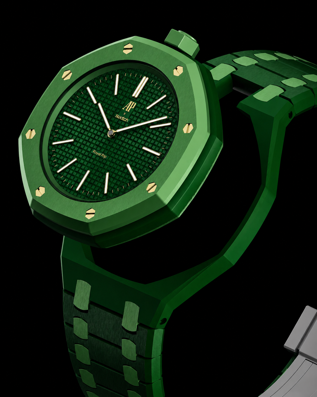 Dark Green Two Tone