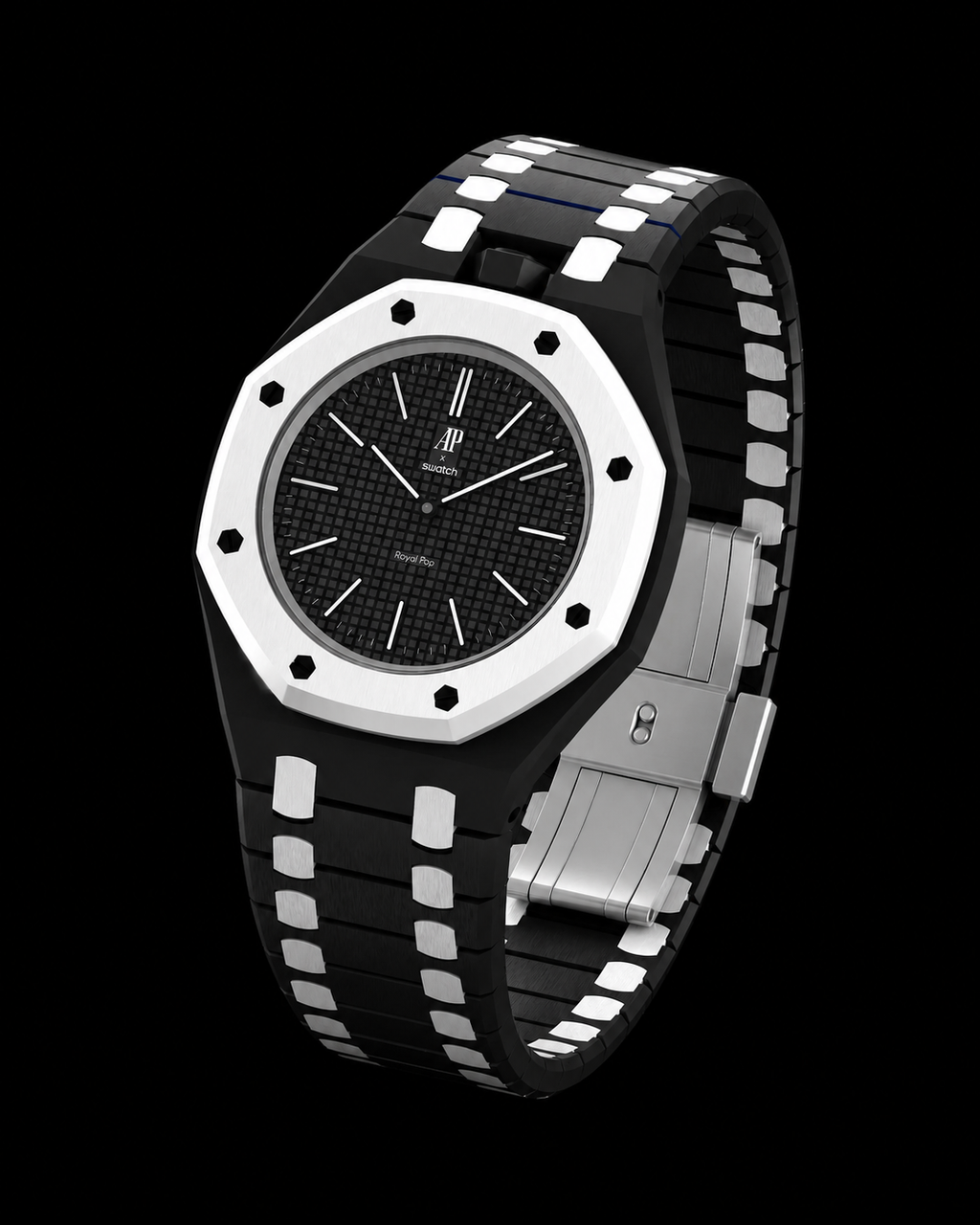 White Two Tone Dark