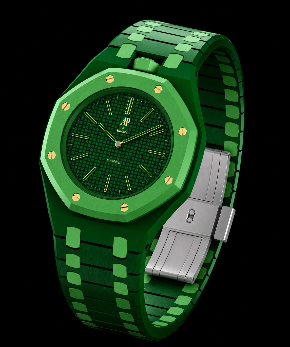 Dark Green Two Tone