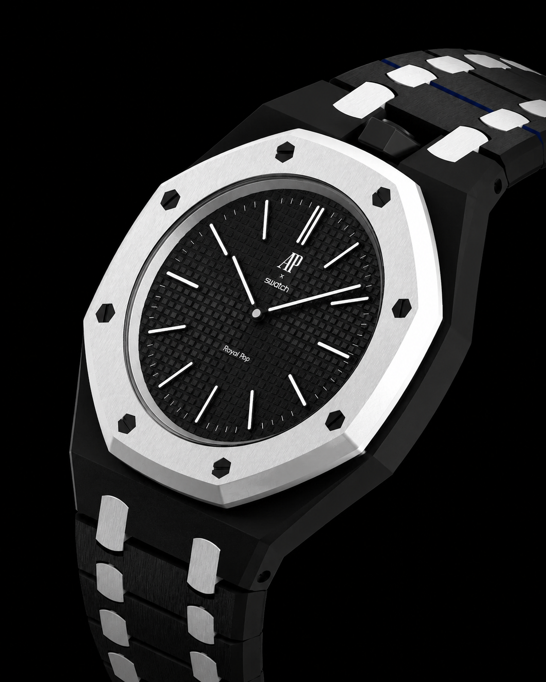White Two Tone Dark