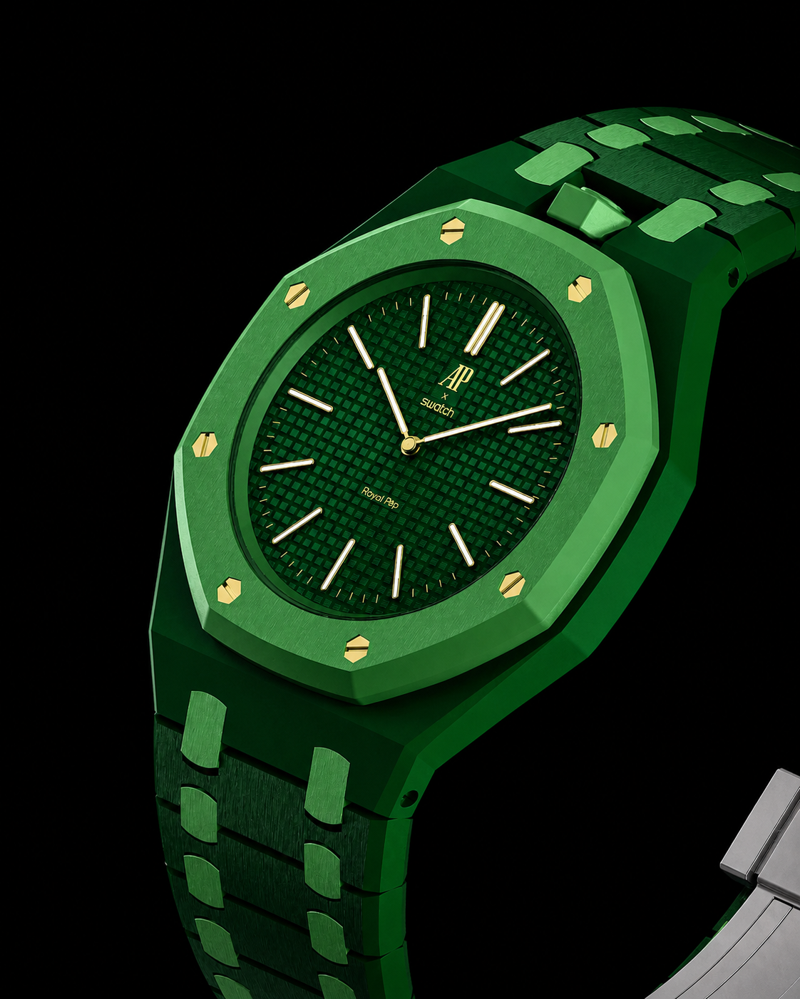 Dark Green Two Tone
